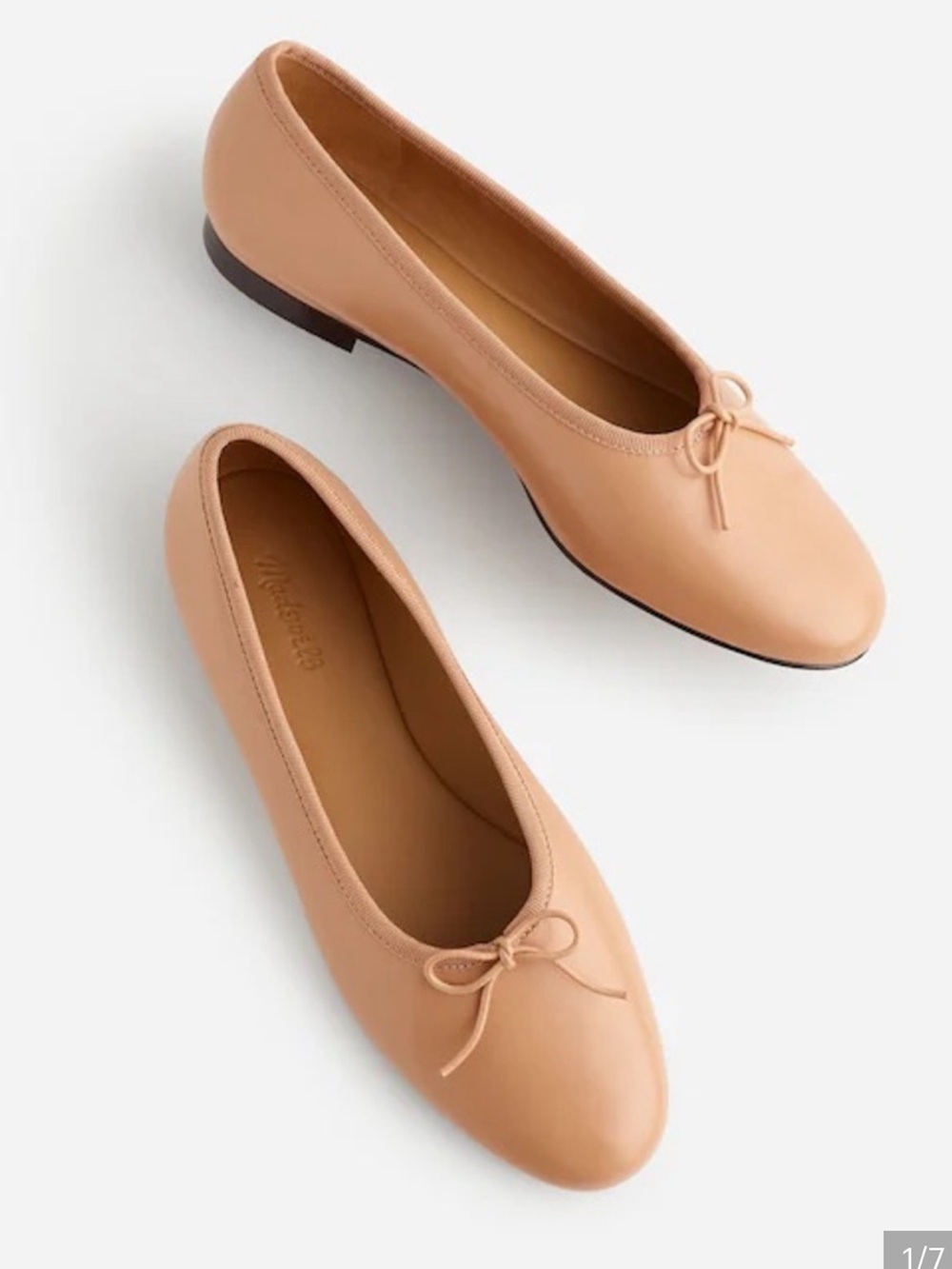 Madewell April Nude Ballet Flats 10